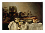 Breakfast, 1646 by Pieter Claesz