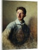 Portrait of the poet Sergey Gorodetsky 1909 by Ivan Kirillovich Parkhomenko
