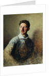 Portrait of the poet Sergey Gorodetsky 1909 by Ivan Kirillovich Parkhomenko