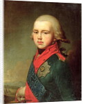 Portrait of Grand Duke Konstantin Pavlovich 1795 by Vladimir Lukich Borovikovsky