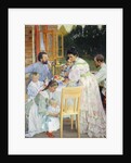 On the Terrace, 1906 by Boris Mikhailovich Kustodiev