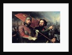 The National Uprising of Kuzma Minin and Count Dmitry Pozharsky 1850 by Michail Ivanovich Skotti