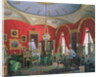 Interior of the Winter Palace by Eduard Hau