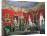 Interior of the Winter Palace by Eduard Hau