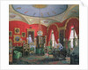 Interior of the Winter Palace by Eduard Hau