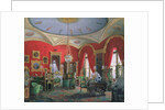 Interior of the Winter Palace by Eduard Hau