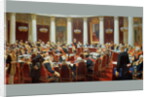 The Ceremonial Sitting of the State Council, 7th May 1901 by Ilya Efimovich Repin