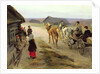 Arrival of a School-Mistress in the Country, c.1908-14 by Alexei Steipanovitch Stepanov