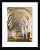 View of the White Hall in the Winter Palace in St. Petersburg, 1865 by Luigi (1814-91) Premazzi