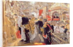 The Crowning of Emperor Nicholas II in the Assumption Cathedral, 1896 by Valentin Aleksandrovich Serov