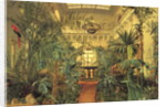 Winter Garden in the Winter Palace, St. Petersburg, 1840 by Michail Ivanovich Antonov