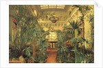 Winter Garden in the Winter Palace, St. Petersburg, 1840 by Michail Ivanovich Antonov