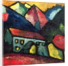 A House in the Mountains, c.1912 by Alexej von Jawlensky