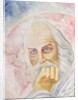 Portrait of Walt Whitman 1918 by Boris Dmitrievich Grigoryev