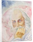 Portrait of Walt Whitman 1918 by Boris Dmitrievich Grigoryev