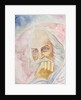 Portrait of Walt Whitman 1918 by Boris Dmitrievich Grigoryev