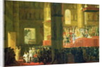 The Coronation of the Empress Maria Fyodorovna 1797 by Emile Jean Horace Vernet