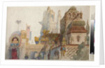 Stage Design for the Opera 'Ruslan and Lyudmila' by Mikhail Glinka by Viktor Aleksandrovich Gartman