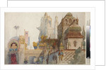 Stage Design for the Opera 'Ruslan and Lyudmila' by Mikhail Glinka by Viktor Aleksandrovich Gartman
