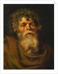 Head of an Old Man, Study for 'The Crown of Thorns', c.1612-14 by Peter Paul Rubens