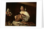 The Lute Player, c.1595 by Michelangelo Merisi da Caravaggio