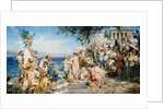 Phryne at the Festival of Poseidon in Eleusin by Henryk Siemieradzki