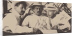 Mikhail Matyushin, Kazimir Malevich and Aleksei Kruchenykh at Uusikirkko, Finland, in July 1913 by Anonymous