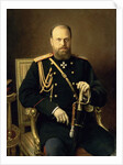 Portrait of Emperor Alexander III 1886 by Ivan Nikolaevich Kramskoy