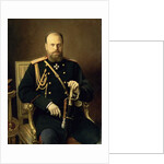 Portrait of Emperor Alexander III 1886 by Ivan Nikolaevich Kramskoy