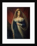 Portrait of Princess Charlotte von Preussen, 1817 by Franz Gerhard von Kugelgen