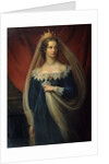 Portrait of Princess Charlotte von Preussen, 1817 by Franz Gerhard von Kugelgen