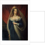 Portrait of Princess Charlotte von Preussen, 1817 by Franz Gerhard von Kugelgen