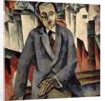 Portrait of the Regisseur Alexander J. Tairov by Aristarkh Vasilievic Lentulov