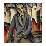 Portrait of the Regisseur Alexander J. Tairov by Aristarkh Vasilievic Lentulov