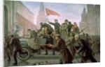 The Taking of the Moscow Kremlin in 1917, 1938 by Konstantin Ivanovich Maximov