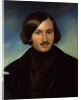 Portrait of Nikolay Gogol, 1841 by Fyodor Antonovich Moller