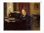 Portrait of Composer Anton Rubinstein by Michail Michailovich Yarowoy