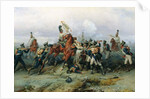 The Exploit of the Mounted Regiment in the Battle of Austerlitz, 1884 by Bogdan Willewalde