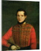 Portrait of the Poet Michail Lermontov, 1830s by A. Chelyshev