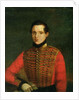 Portrait of the Poet Michail Lermontov, 1830s by A. Chelyshev