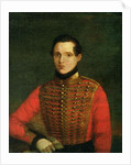 Portrait of the Poet Michail Lermontov, 1830s by A. Chelyshev