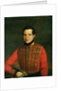 Portrait of the Poet Michail Lermontov, 1830s by A. Chelyshev