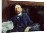 Portrait of Anton Chekhov 1902 by Peter Alexandrovich Nilus
