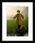 Portrait of Apollon Maikov Fishing, 1883 by Ivan Nikolaevich Kramskoy