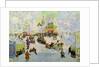 Shrove-Tide, 1919 by Boris Mikhailovich Kustodiev