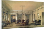 The Waiting Room of the Stagecoach Station in St. Petersburg, 1848 by Luigi (1814-91) Premazzi