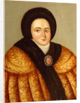 Portrait of Tsarina Evdokiya Lopukhina by School Russian