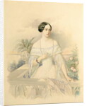 Portrait of Grand Duchess Olga Nikolaevna, 1846 by Vladimir Ivanovich Hau