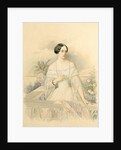 Portrait of Grand Duchess Olga Nikolaevna, 1846 by Vladimir Ivanovich Hau