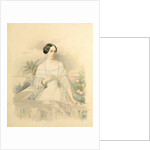 Portrait of Grand Duchess Olga Nikolaevna, 1846 by Vladimir Ivanovich Hau